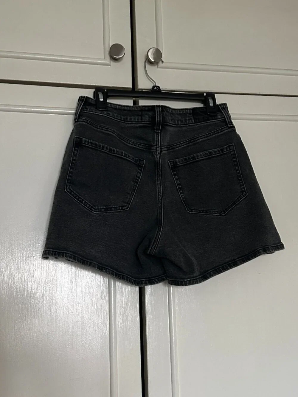 Hollister Black Jean Shorts
